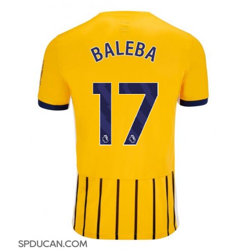 Muški Nogometni Dres Brighton Carlos Baleba #17 Rezervni 2025-26 Kratak Rukav